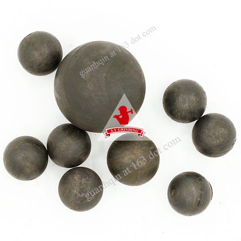 Size 25mm Material 50mn Unbreakable Hot Rolled Steel Grinding Balls