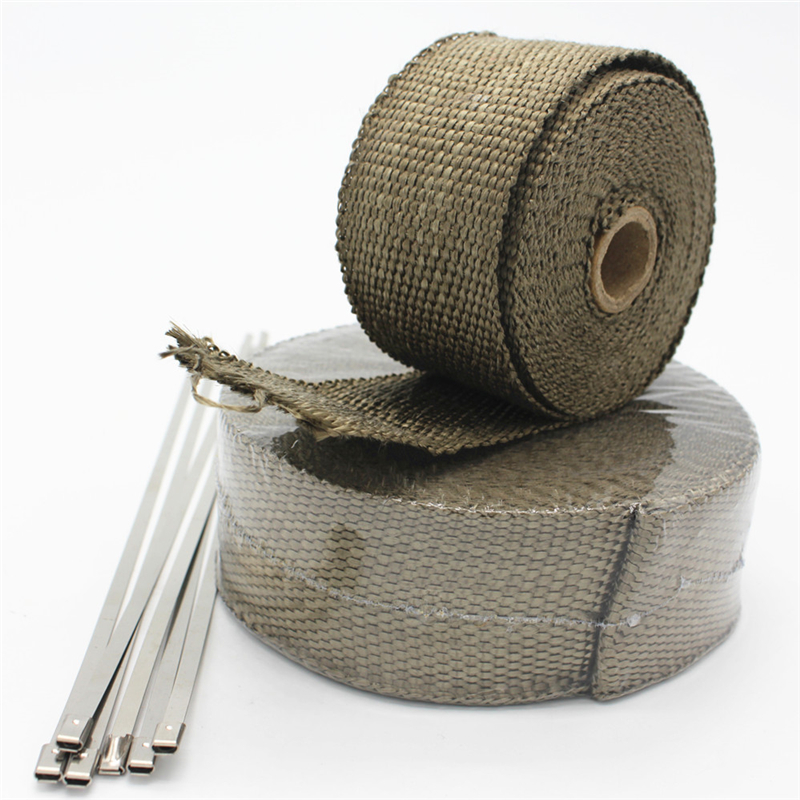 LAVA Titanium Exhaust heat wrap tape for exhaust turbo heat shield