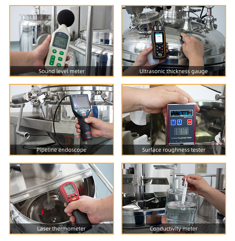 High quality vacuum emulsifying homogenizer mixing machine