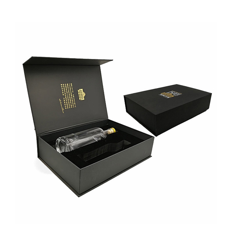 Custom Rigid Luxury Foldable Gift Packaging Box with Insert
