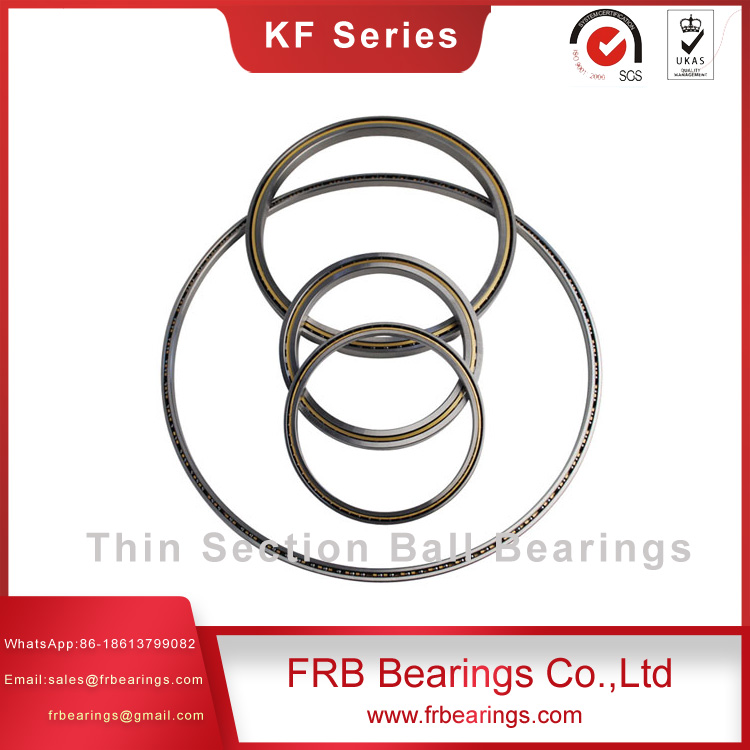 KF110AR0 thin section ball bearingsGCr15SiMn angular contact bearingsslim radial ball bearing for electric motors