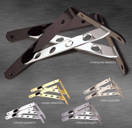 AlphaLine Shelf Bracket Hanging on The Wall Sliding Shelf Bracket