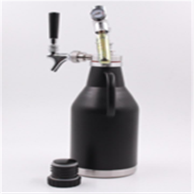 fabricante stainless steel 64oz pressurized growler with tap and co2 for coolest beer