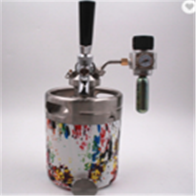 Mini beer dispenser for draft beer