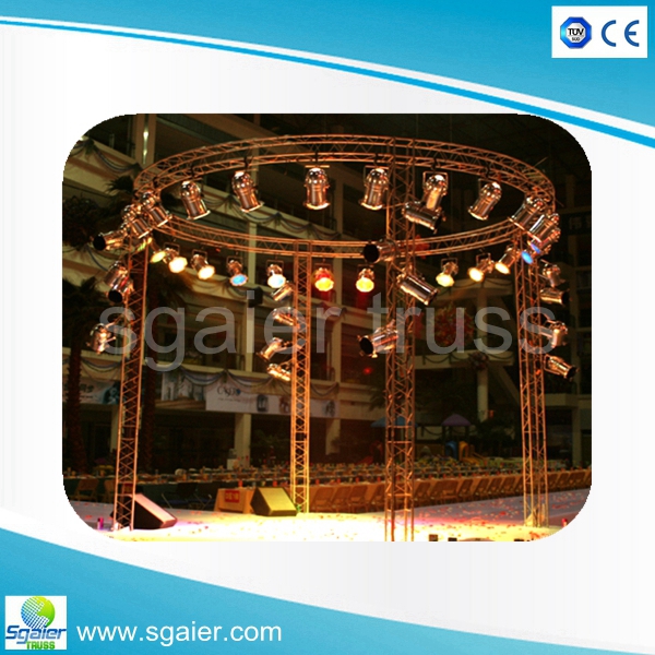 Circle Lighting Truss stage truss Support customization