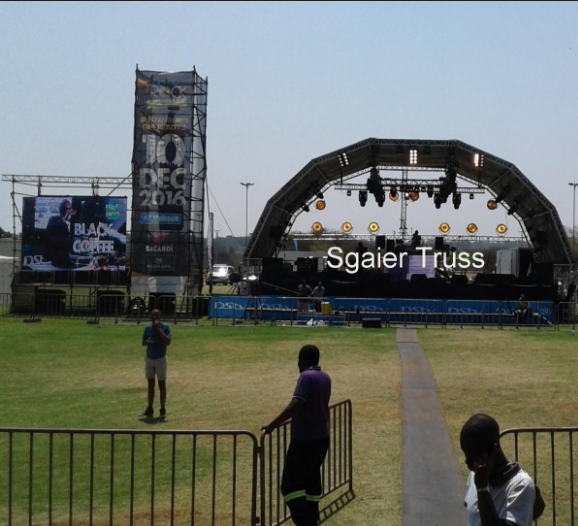 470x470mm 520x520mm 400x600mm size Spigot square Truss for medium celebrations concerts and parties