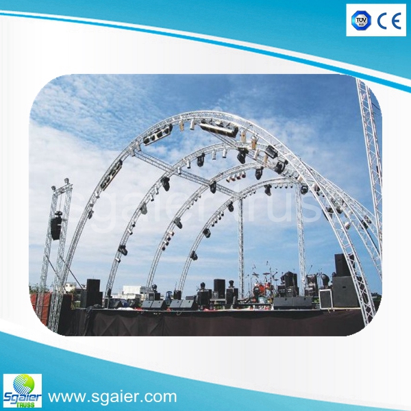 220x220mm 240x240mm size Spigot square Truss for exhibition decoration wedding advertising hotel