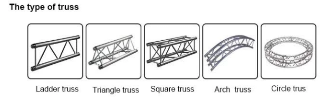 Circle Lighting Truss stage truss Support customization