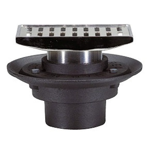 Korea Cast Iron Floor Drain with NoHub and Thread Outlet for Floor Drainage