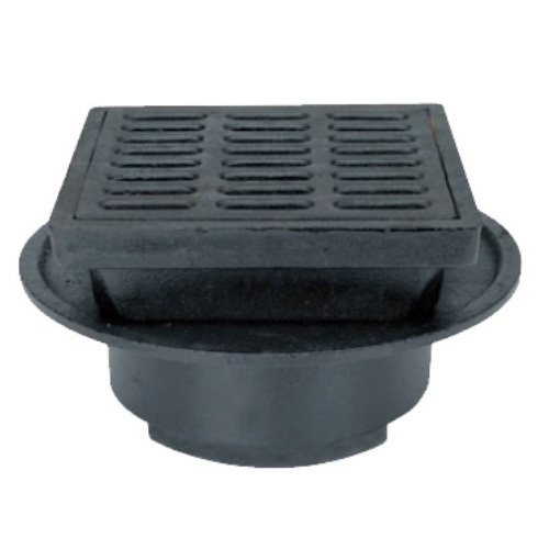 Korea Cast Iron Roof Drain with NoHub Thread Outlet for Roof Drainage