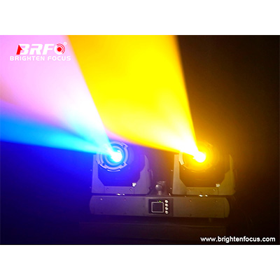75W Spot Twins Moving Head Lights