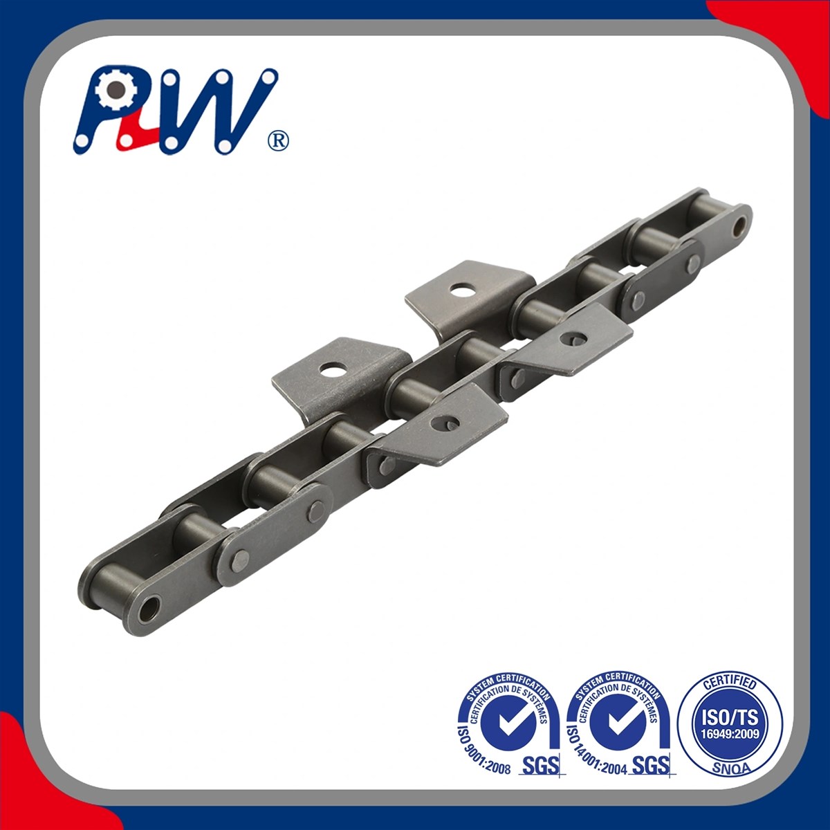 C Type Steel Agricultural Chain 384VK1