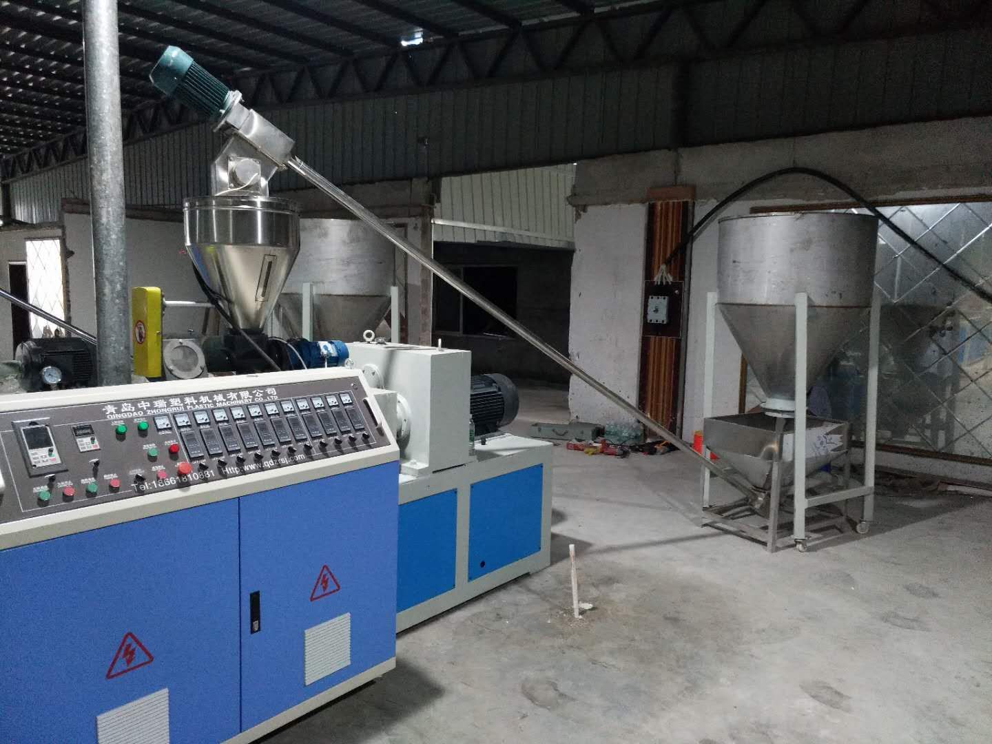 PVC marbel plate production line