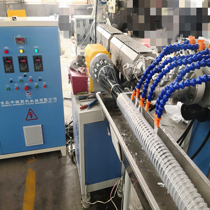 PVC reinforced pipe production line