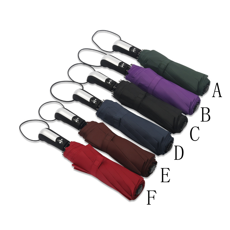 Hot Sale Folding Rainy Sunny Umbrellas Reverse Double Layer Umbrellas Inverted Windproof Umbrella