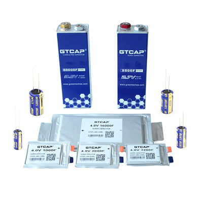 GTCAP Hybrid Super Capacitor Battery 60000f 36v24v with High Energy Density