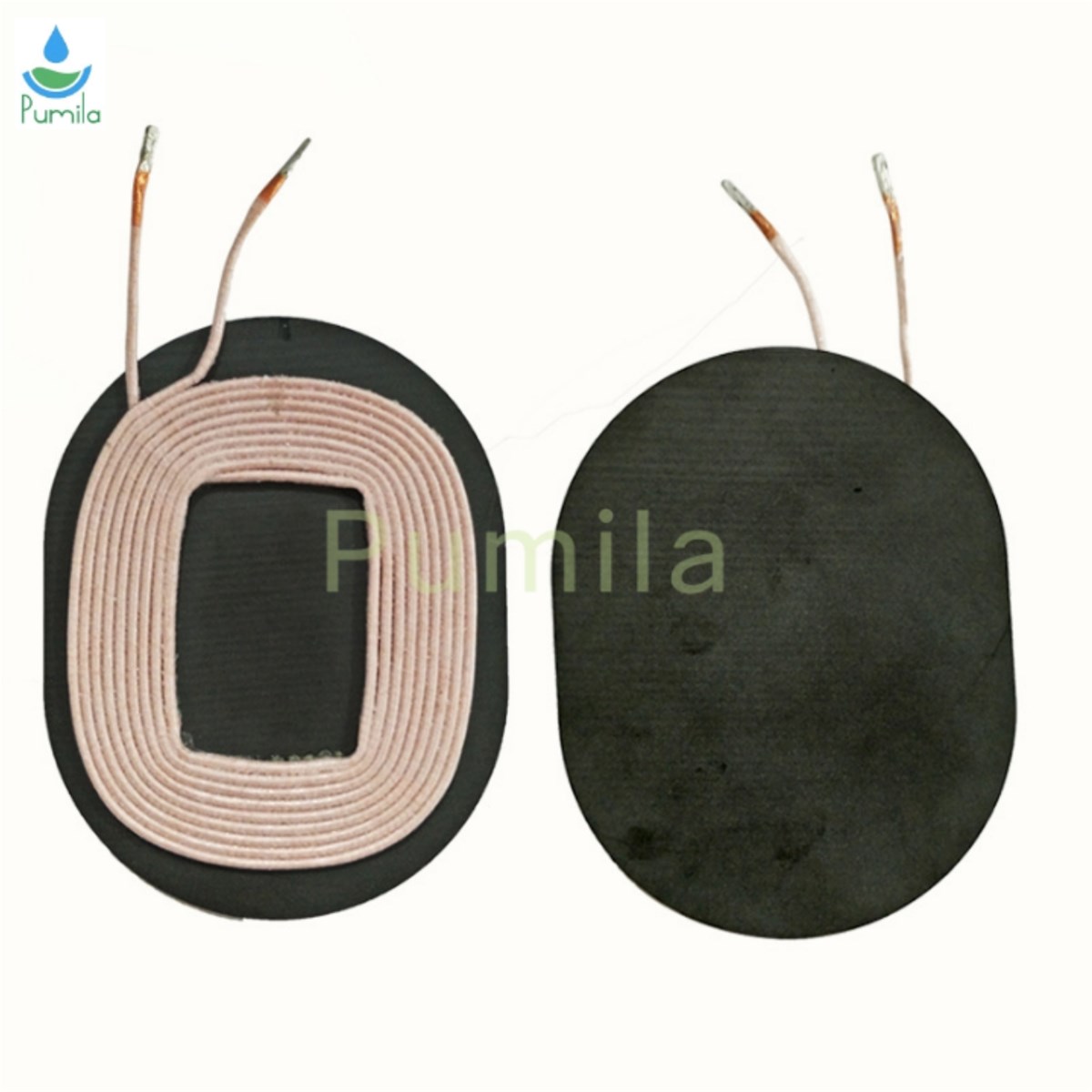 Air copper coil magnetic coil cores Ellipse inductor coil