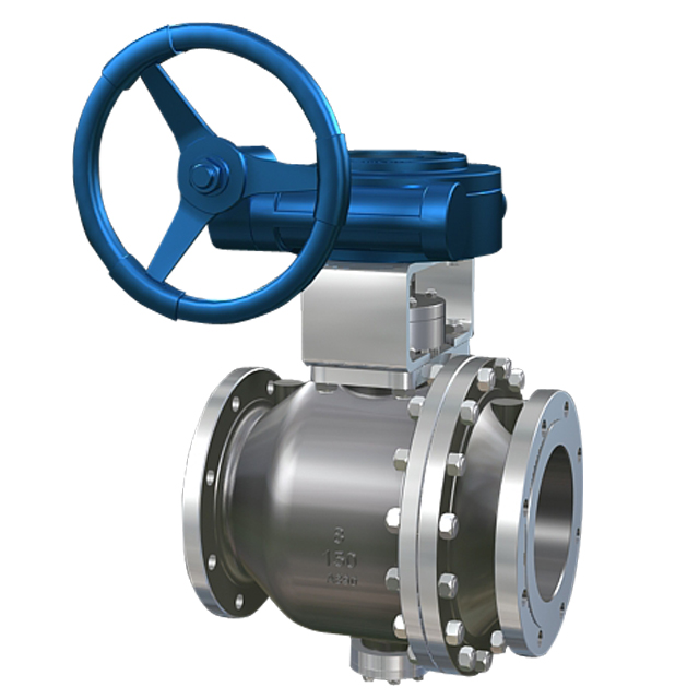 Fixed Type Ball Valve applied in the condition with high pressure and large diameter for the medium Fixed Type Ball Valve applied in the condition with high pressure and large diameter for the medium