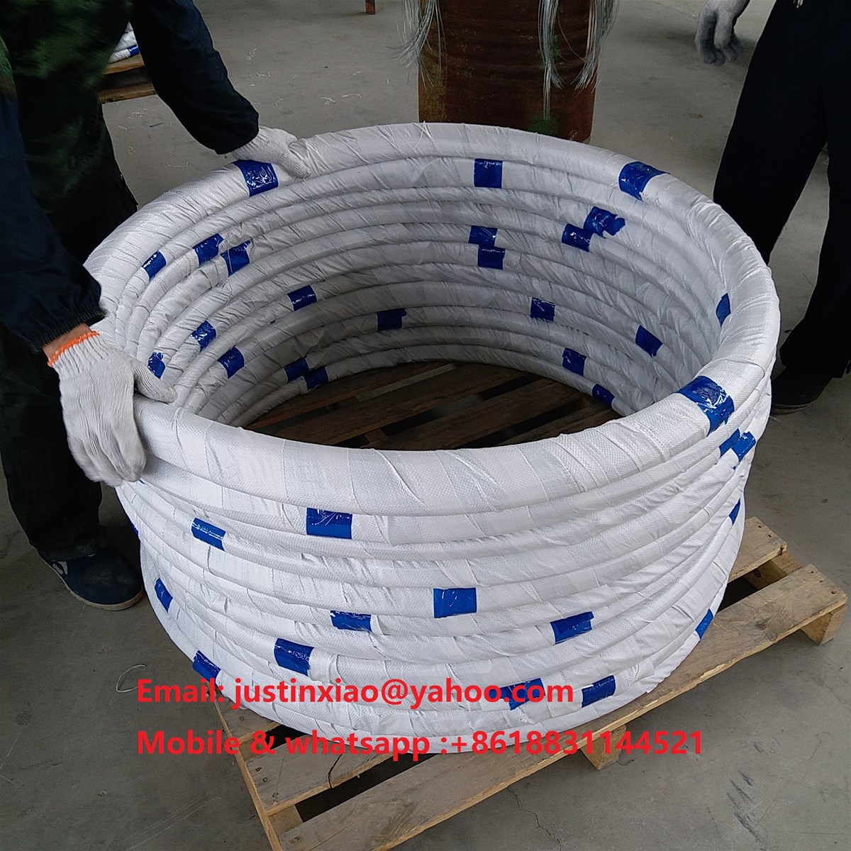 galvanized wire for weaving fishing cages traps
