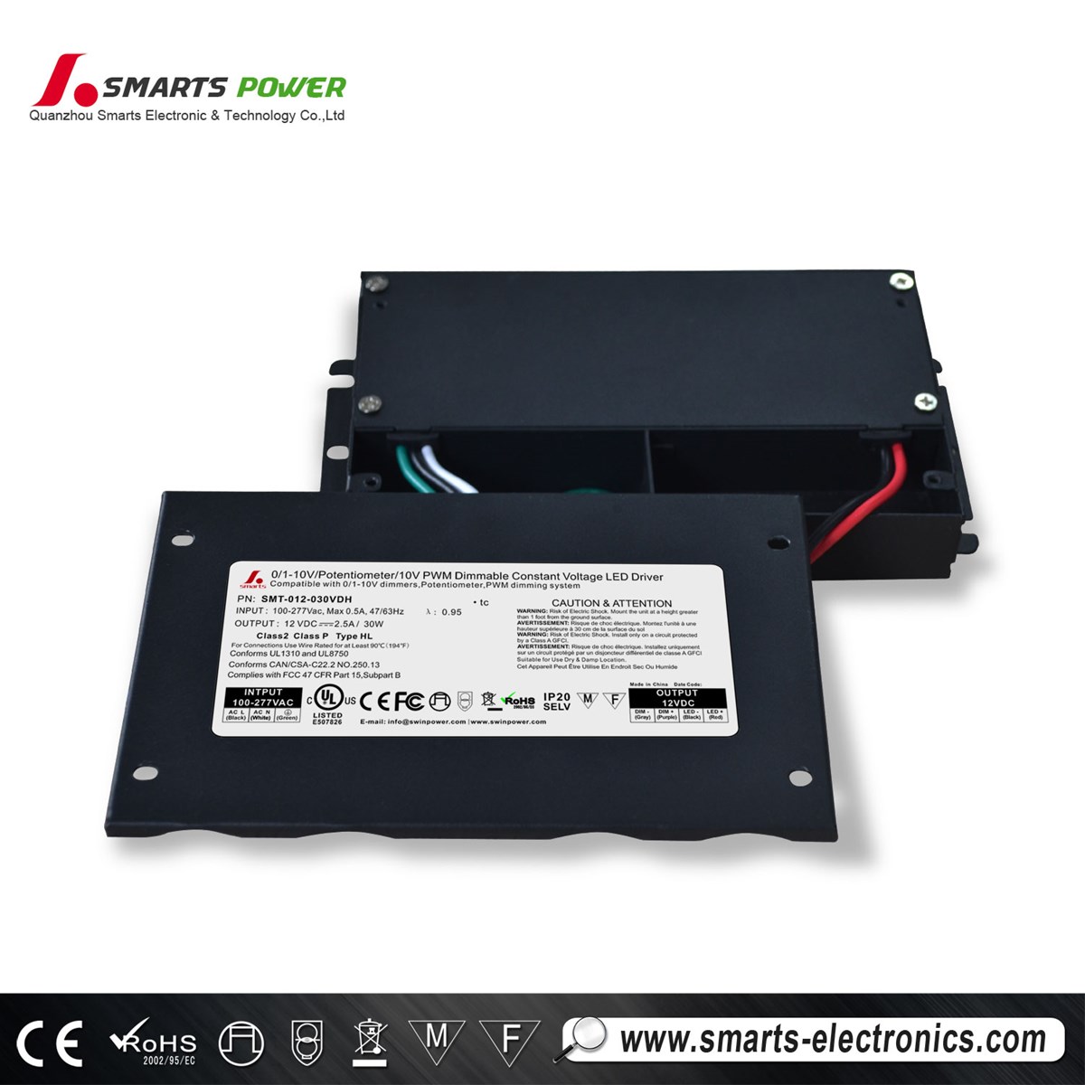 100305vac aluminium cover 200W power supply ac dc 24v