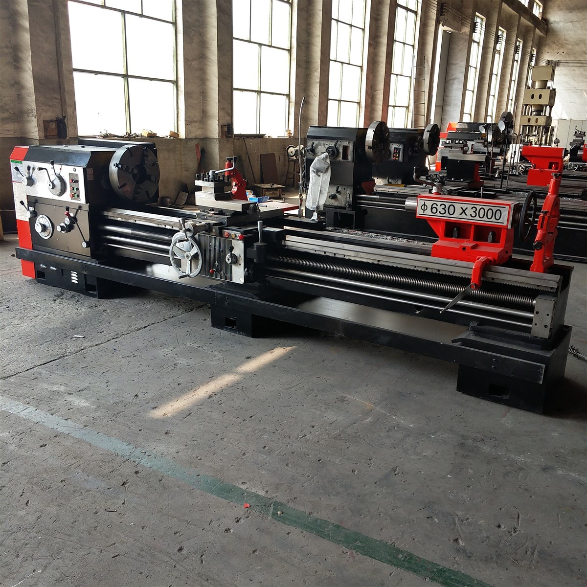 C6163B Gap Bed Horizontal Heavy Duty Lathe Machine Price