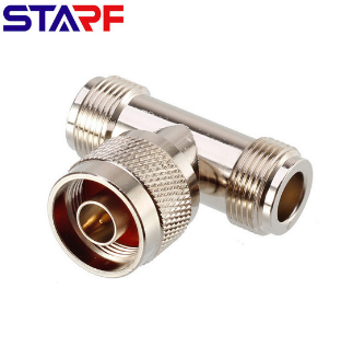 N Male 90 Degrees Right Angle to N Female RF Adaptor Connector