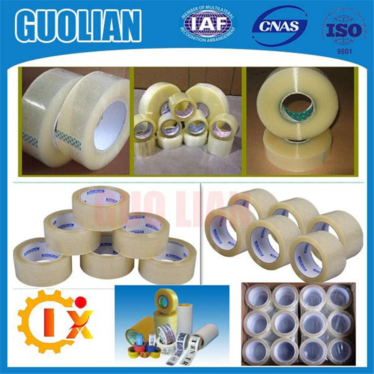 GL215 Taiwan quality adhesive cutter packing tape slitter machine