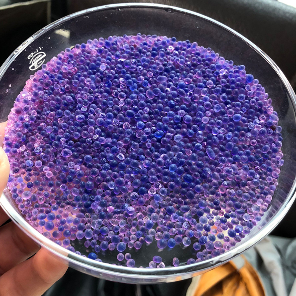 Factory bulk Blue Silica Gel Indicating Blue to Pink after Adsorption