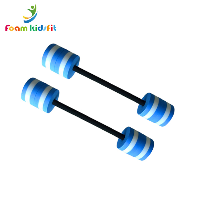 Factory Direct Sale Water Barbells Swimming Floating Foam Dumbbells Factory Direct Sale Water Barbells Swimming Floatin