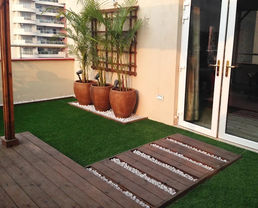 landscape artificial grass for garden decoration rooftop decoation