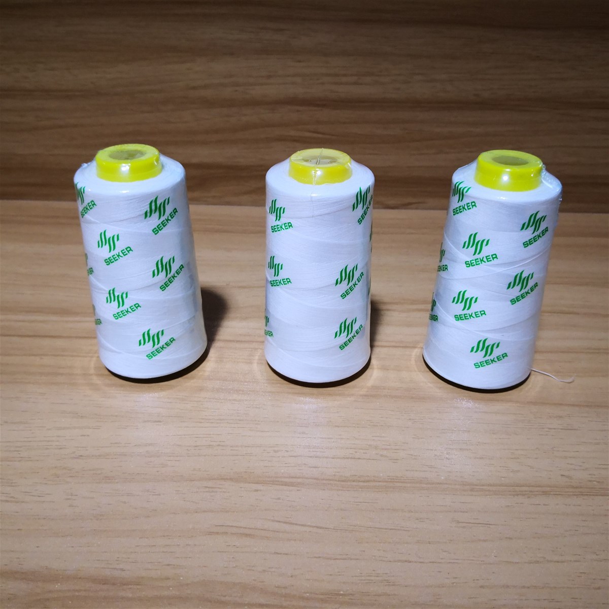 100 polyester sewing thread on cones