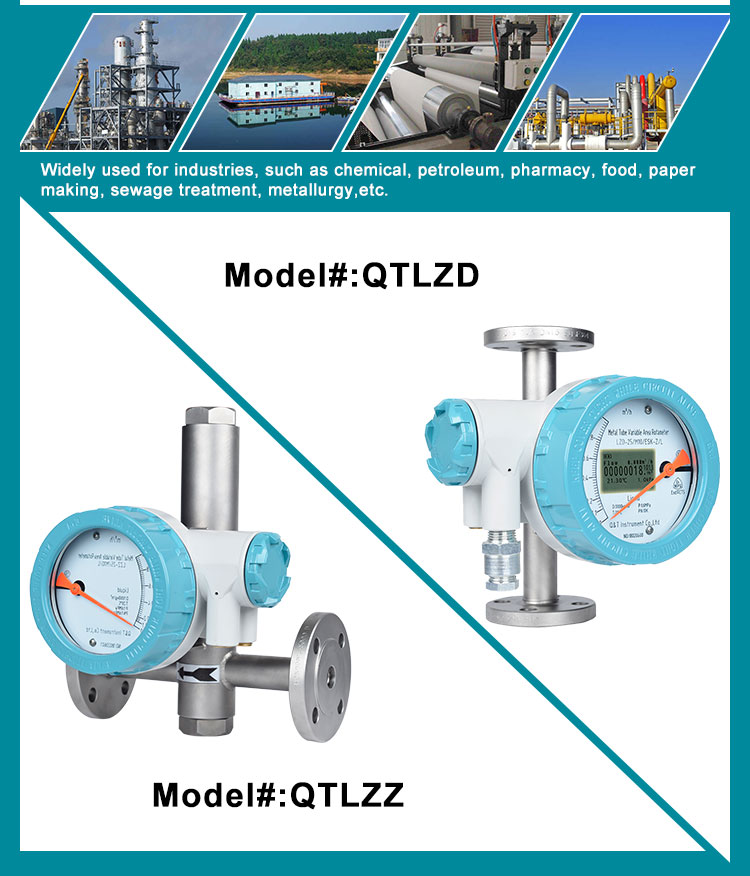 soya oil variable area mechanical flowmeter