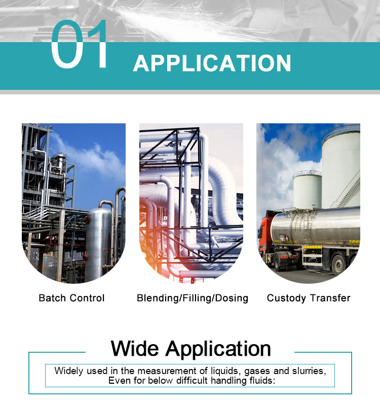 LCD display high viscosity corioliss mass flow meters