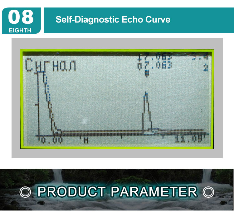 QTRD91 LCD display radar level meter