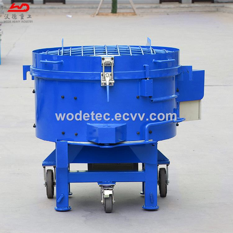 Electric control WRM250 refractory material mixer with heavy duty gearbox