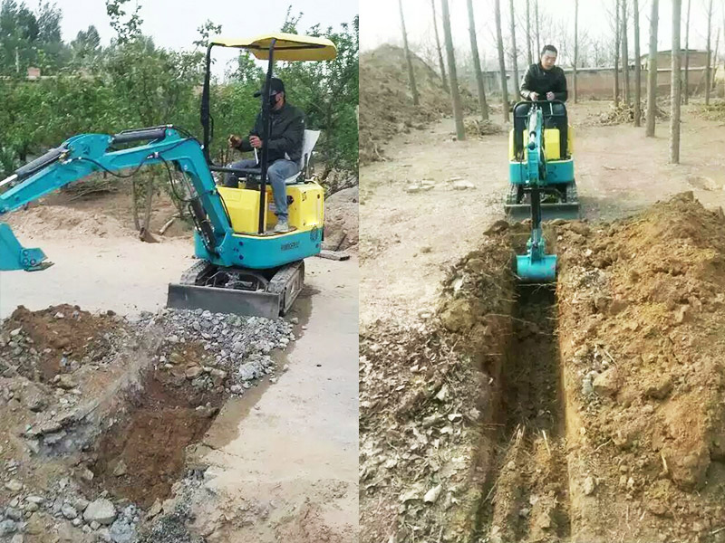 800KG Baoomax Mini crawler excavator
