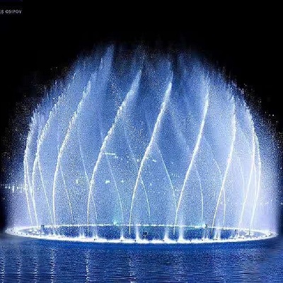 Manufacturer Supply Round Dancing Water Fountains