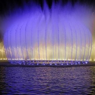 Manufacturer Supply Round Dancing Water Fountains