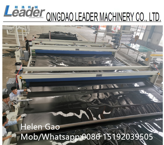 HDPE Geomembrane Liner Plastic Extrusion Line