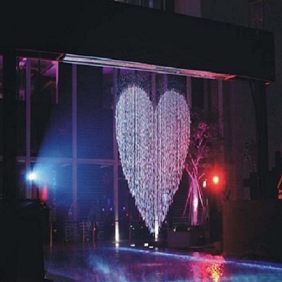 Indoor Digital water curtain fountains