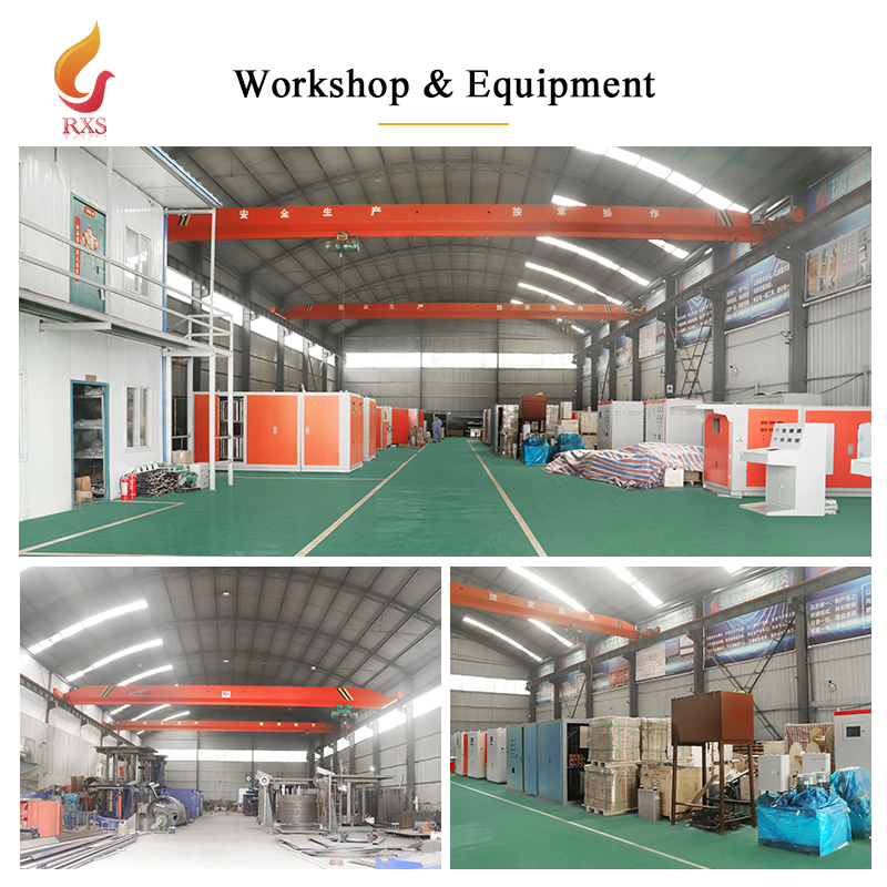 50kg melting machine cast steel smelter electric furnace aluminum induction furnace