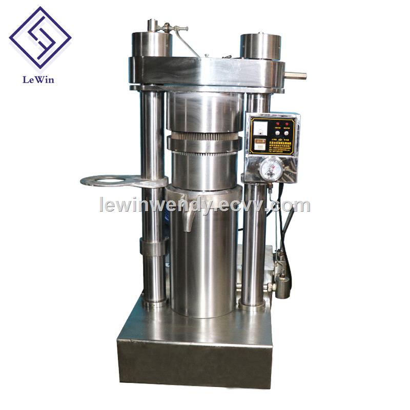 Hydraulic cold sesame oil press machine cocoa oil making olive oil processing machine
