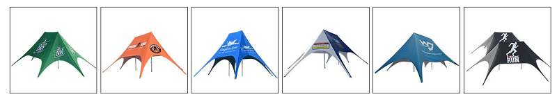 Factory sell Star tent for camping or party or trade show shade