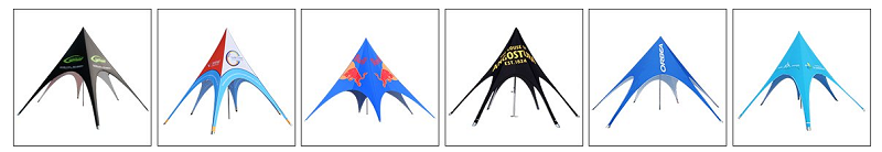 Factory sell Star tent for camping or party or trade show shade