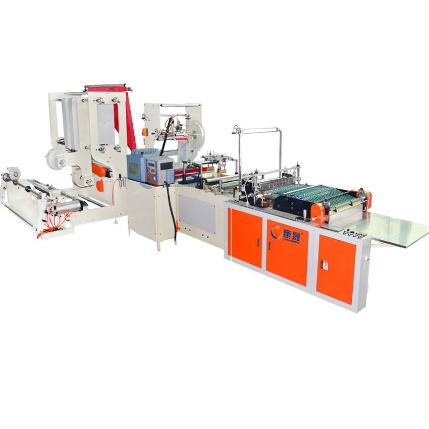 Hot sale full automatic allinone courier bag making machine