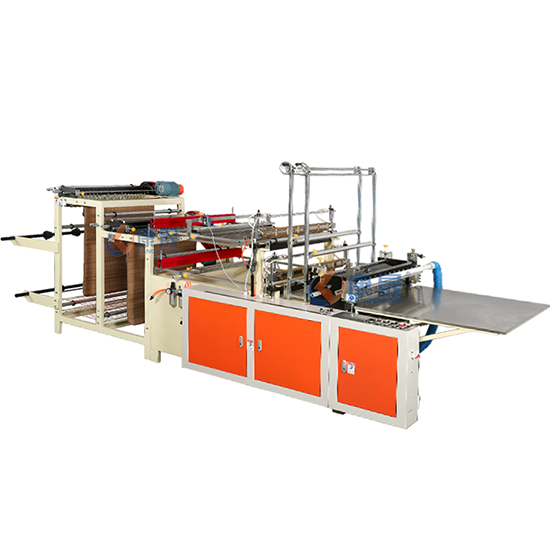 Computer high speed doubleline bag making machine