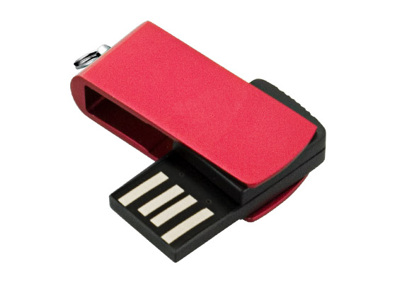 Mini swivel USB Flash Drive For Mac and PC No Driver Required