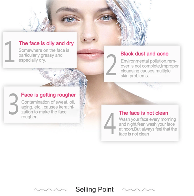 2019 Products trend skincare machine silicon facial cleanser brush