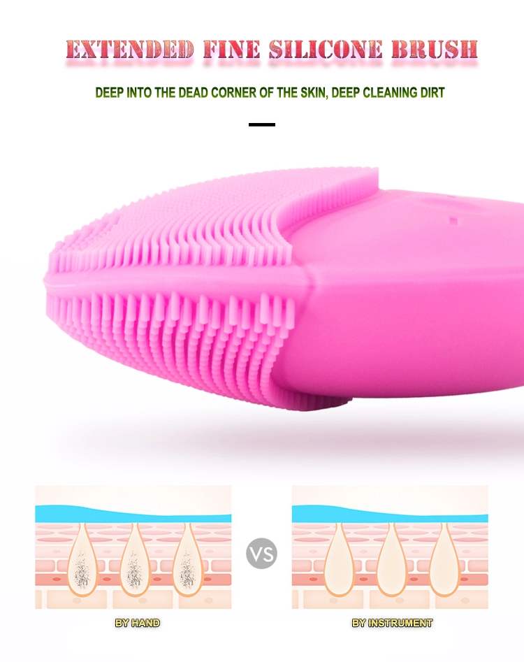 2019 Products trend skincare machine silicon facial cleanser brush