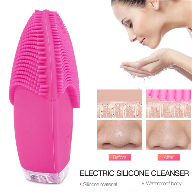 2019 Products trend skincare machine silicon facial cleanser brush